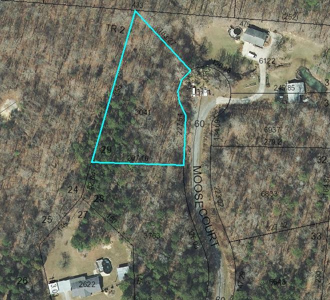 Moose Court, Thomasville Tax Id 16332L0000029 1 acre more or less on cul-de-sac of Moose