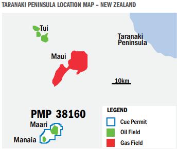 Quarterly Report Q4 FY18 June 2018 PRODUCTION - NEW ZEALAND PMP 38160 Cue Interest: 5% (Cue Taranaki Pty Ltd) Operator: OMV New Zealand Limited Maari and Manaia Fields Net Oil Production bbl 29,314
