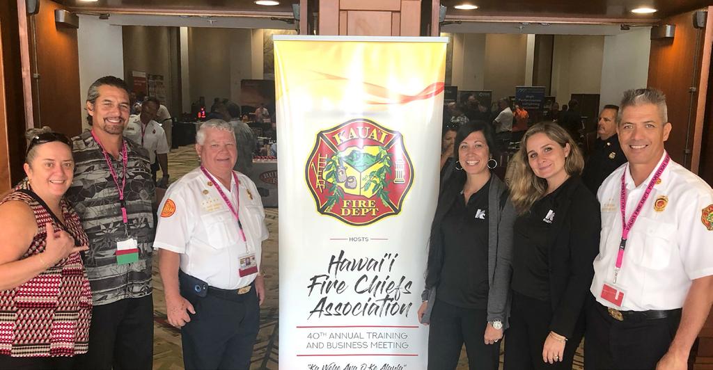 Winter 2018 CU News Together, We Make It Happen Kaua i Government Employees FCU proudly sponsors The Kaua i Fire Department and The Hawaii Fire Chiefs Association conference Kaua i Government