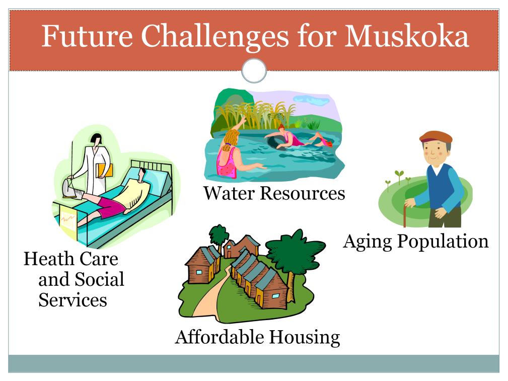 Overall, Muskoka s population is older than the provincial average and is expected to continue to age at a faster rate than the province.