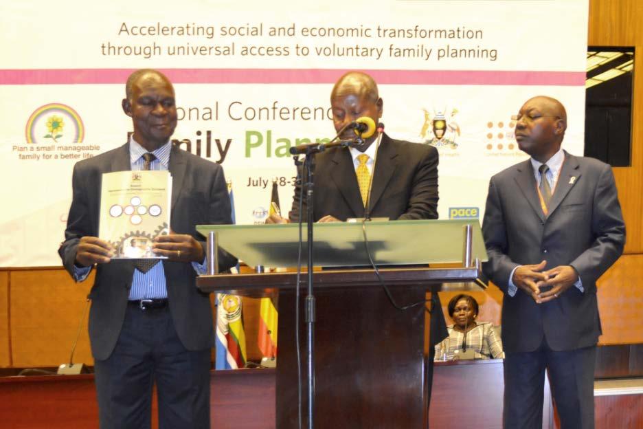 DemDiv Uganda dissemination Launched at the National Population Conference in July 2014 Results included in NPA DD report signed by Pres.