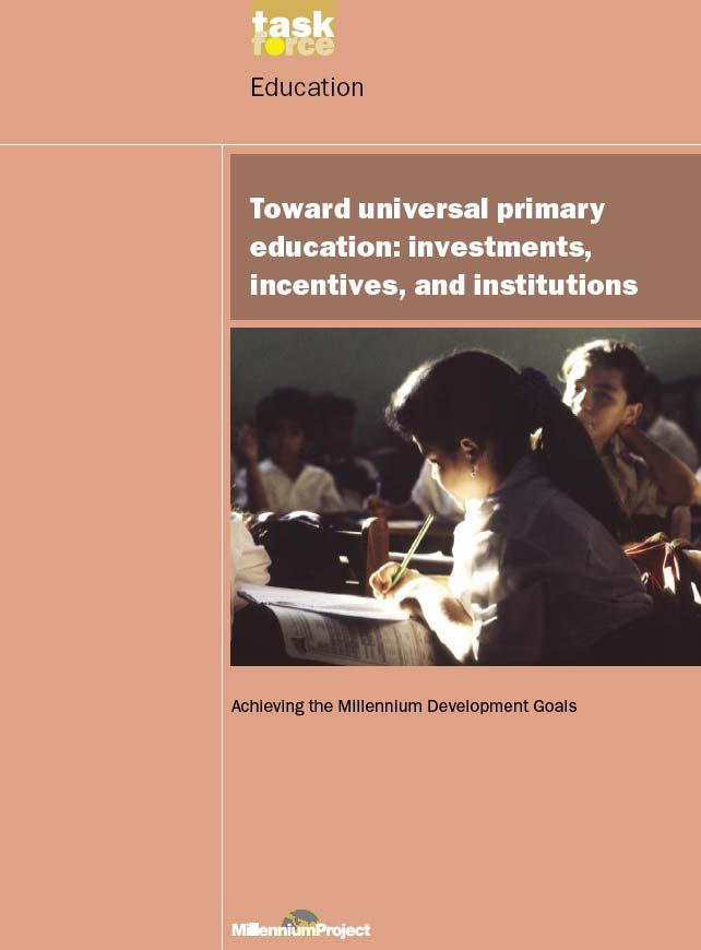 The proposal Changing education systems requires political leadership and institutional reform, as well as additional investments and inputs