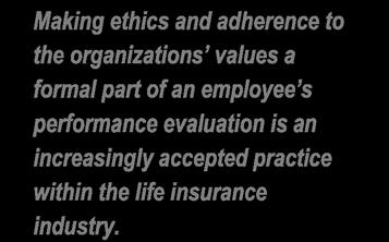Hotlines Many life insurance companies (80%) have instituted "hotlines" for reporting of ethical violations as part of their ethics program, and the majority (61%) of these companies have established