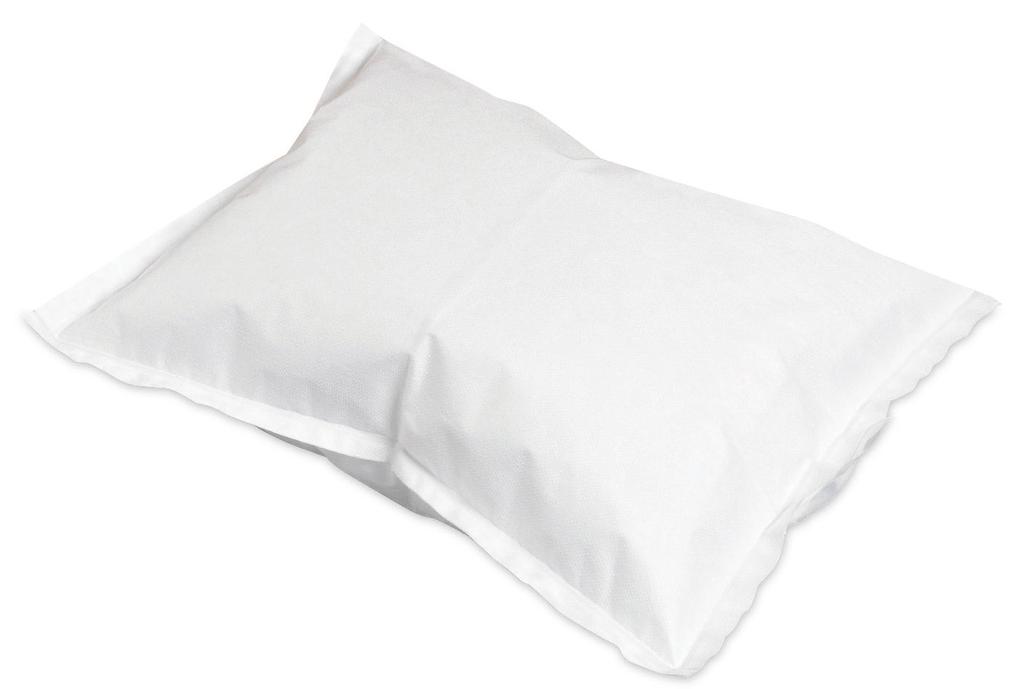 hold-out McKesson: Poly provides added strength and fluid-hold Comfortable, reliable hygienic barrier Premium Pillowcase, Fabricel /Poly, White, 21" x 30"