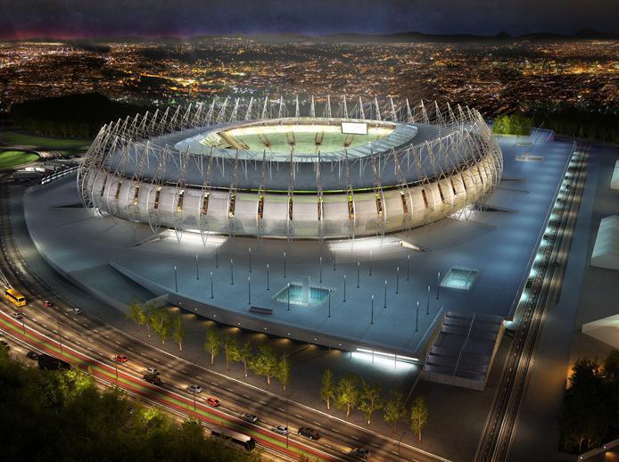 HIGHLIGHTS MANAGEMENT ANALYSIS KEY MESSAGES APPENDICES ONGOING PROJECTS CASTELÃO STADIUM Fortaleza - BRAZIL CLIENT Consórcio Castelão YEAR 2012 WEIGHT 2 200 t AREA 34 000 sqm of roof cladding (of