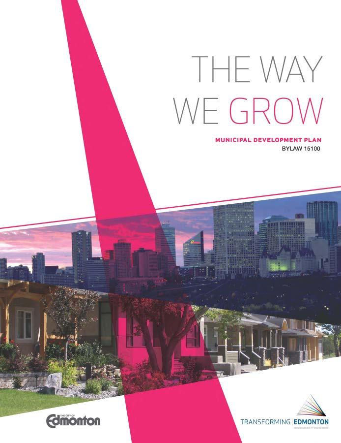 Risk Policy - Edmonton Municipal Development Plan Address adequate transition between industry