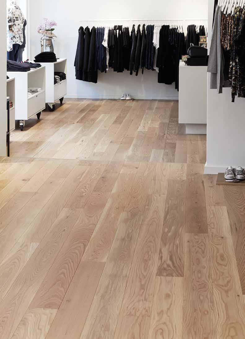 Designing with Junckers A solid wide board floor from Junckers is an investment that is likely to add permanent value to any building, but most importantly, it should enhance your space and everyday
