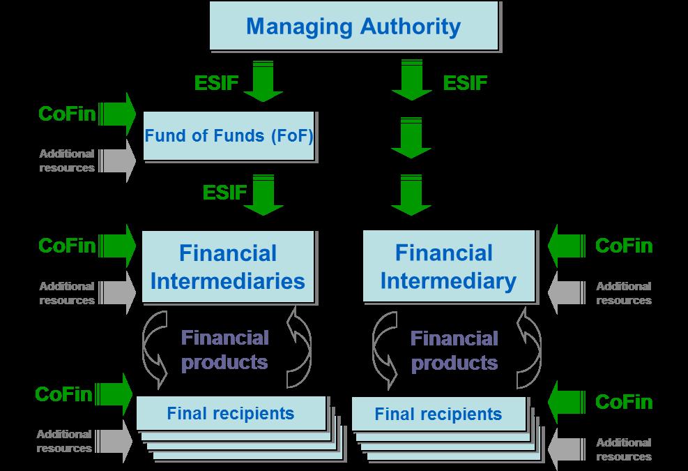 Main concepts: Phased payments (1) 1. ESIF programme contribution to financial instrument (ESIF contribution and national co-financing) 2.