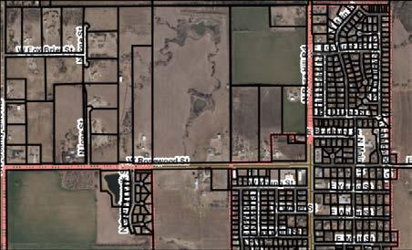 (p. 29) Butler County Planning Commission has received a zoning application for a dirt works business to operate at 330 W Rosewood. The 80 acre lot is not within Rose Hill limits.