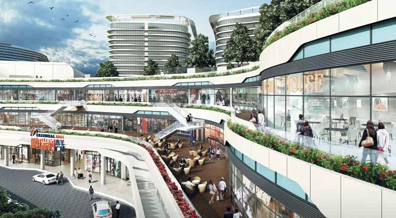 Perennial Qingyang Mall, Chengdu Artist s impression. Picture may differ from the actual view of the completed property.