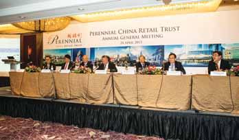 Investor and Media Relations The Trustee-Manager of Perennial China Retail Trust ( PCRT ) is committed to regular, effective, fair, timely and transparent communication with the unitholders of PCRT (