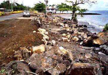 Costs Road (Kosrae) 27% Buildings (Tonga) >10% Deepwater Port (Dominica) 12%