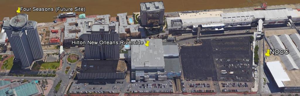 Future ROI Projects: New Orleans Hilton New Orleans Riverside: Development Rights/Land Sale Hilton New Orleans Riverside 1,622 room hotel with 130,000 sq. ft.