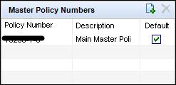 Select the Order Screen Default check box if you want this policy number to be the default value on the Radian Order window.