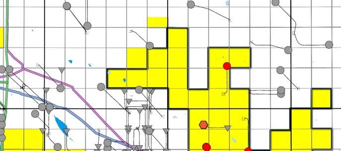 Wapiti Montney Asset Detail (1) Operational Highlights 9-3 pad wells drilled and completed: the completions set
