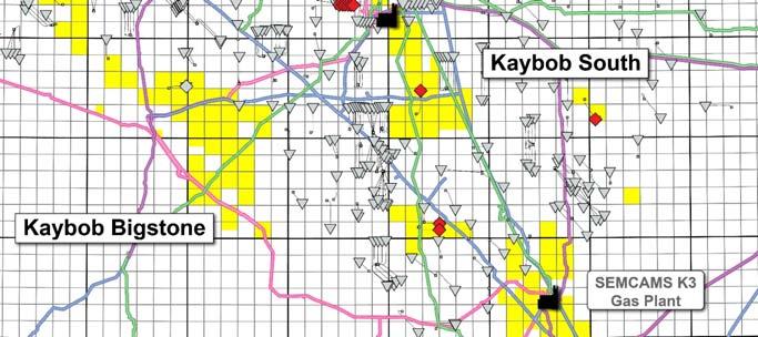 focus on Kaybob Smoky and Kaybob South P+P inventory of >100 locations P+P plus internal high grade >200 locations