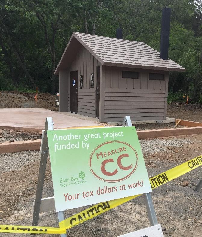 Tilden Regional Park Replace Chemical Toilets with Vault