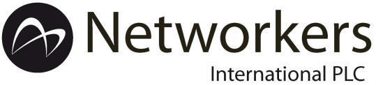 19 September 2013 NETWORKERS INTERNATIONAL PLC (AIM: NWKI) UNAUDITED INTERIM RESULTS FOR THE 6 MONTH PERIOD TO 30 JUNE 2013 The Board of Networkers International Plc ( Networkers or the Group ), the