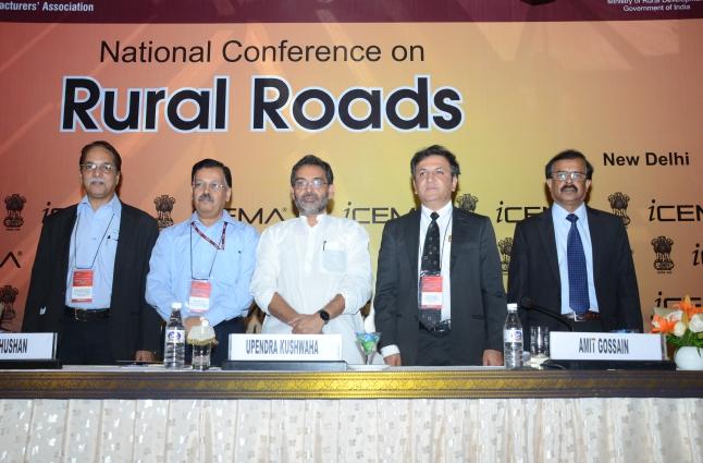 Soft copy of the Report is available with ICEMA Secretariat National Conference on Rural Roads ICEMA, in collaboration with the Ministry of Rural Development, organized a National Conference on Rural