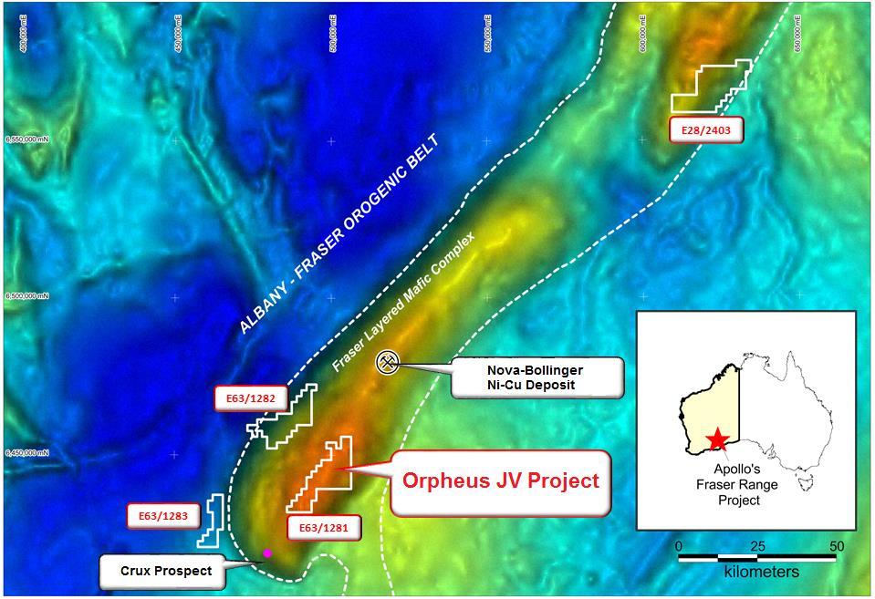 DIRECTORS REPORT (Continued) REVIEW AND RESULTS OF OPERATIONS (Continued) Orpheus JV Project Fraser Range The Company has a 70% interest in the nickel, copper and gold prospective Orpheus JV Project