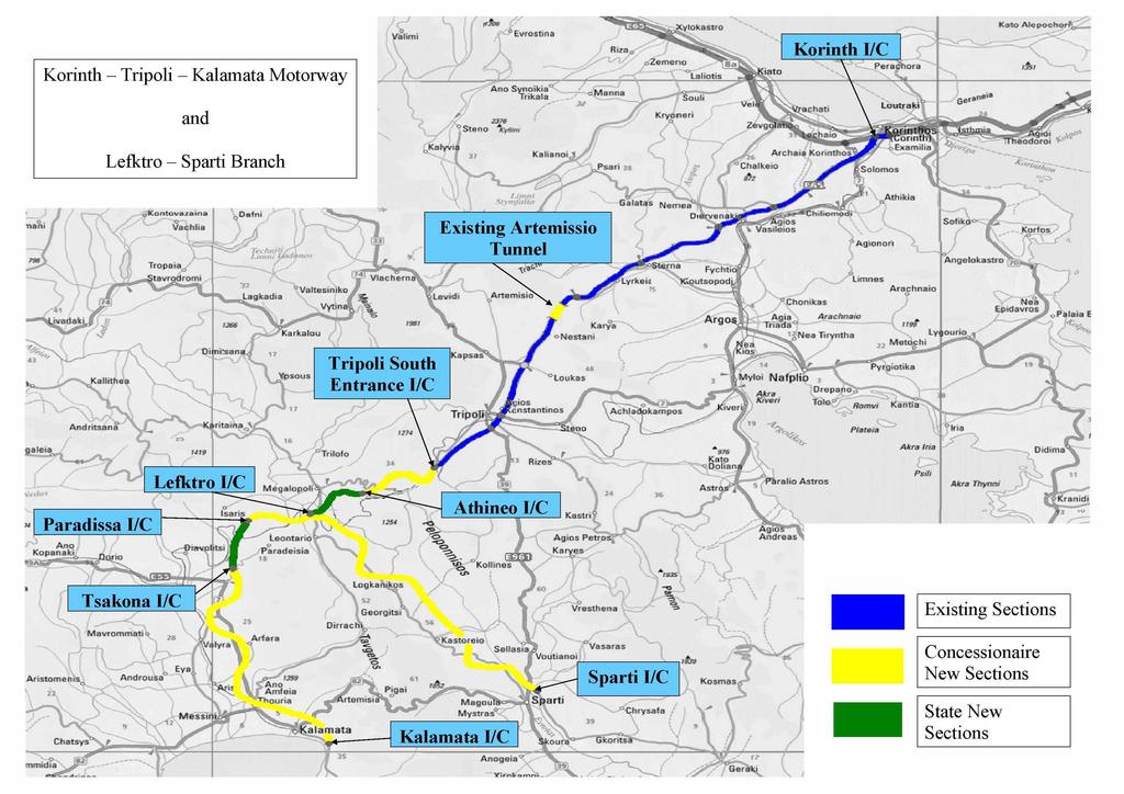 CONTROLLING STAKES IN TWO NEW CONCESSIONS (1/2) KORINTHOS-TRIPOLI-KALAMATAKA & LEFKTRO-SPARTI Total length of motorway 205 km MOREAS Consortium 13.33% 13.33% ELTEB PANTECHNIKI INTRACOM 73.