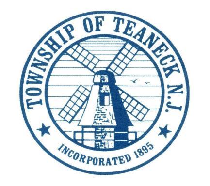 APPENDIX V TOWNSHIP OF TEANECK PERSONNEL RULES AND