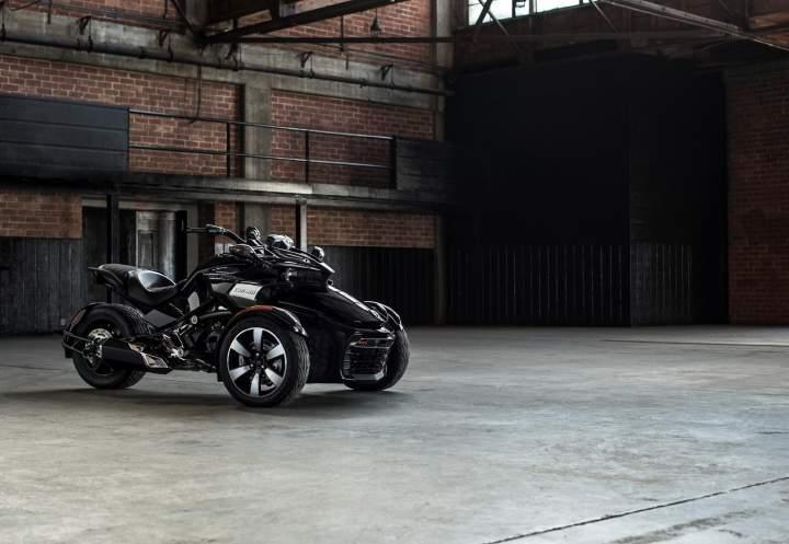 New Can-Am Spyder F3 New ergonomics and styling to appeal to the