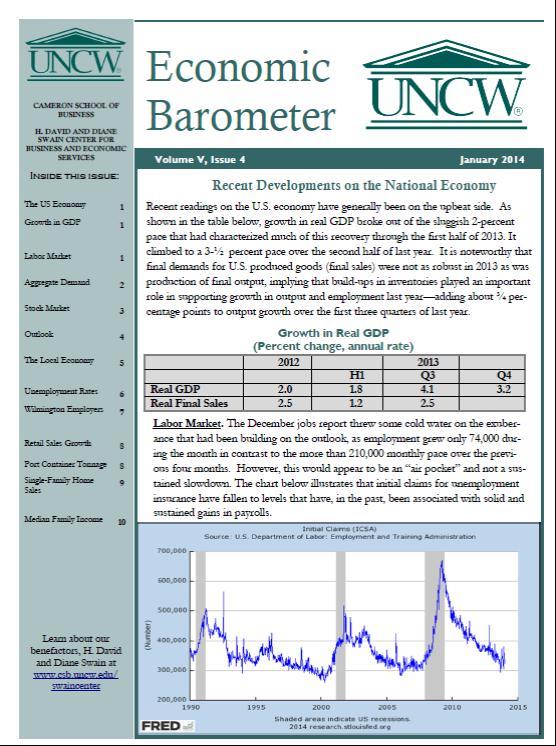 Quarterly Barometer http://www.csb.
