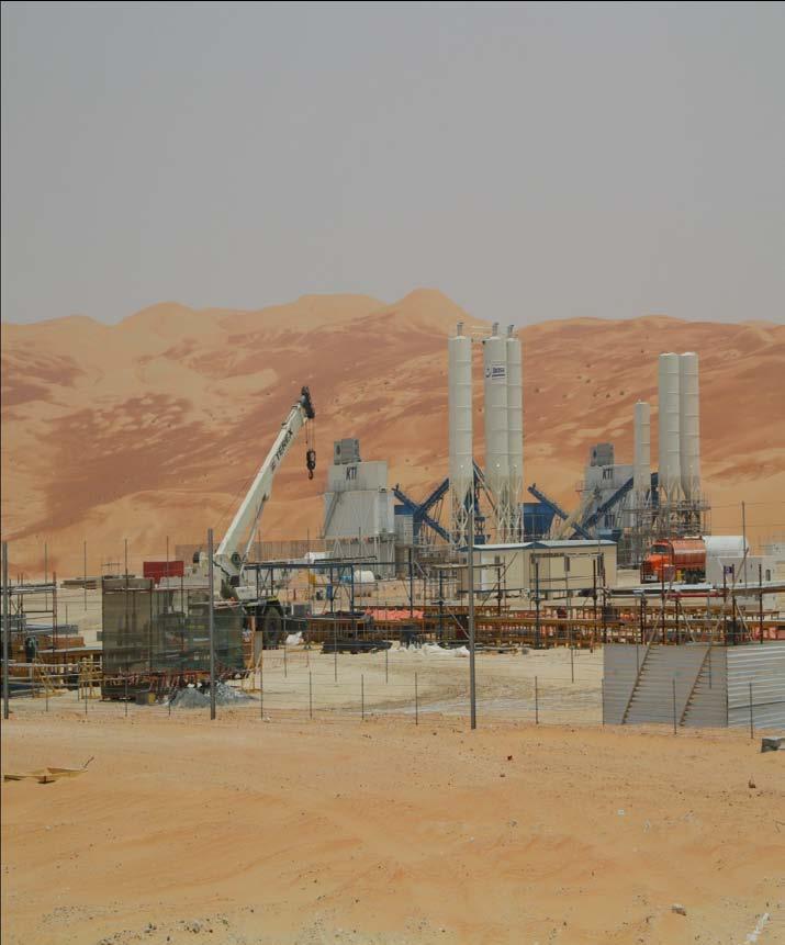 Abu Dhabi Al Hosn Gas Project (Shah Field) Shah Gas Field one of the largest in the Middle East; Oxy holds a 40% participating interest under a 30-year contract; The project involves development of