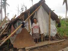 of abject poverty by providing shelter and other sustainable