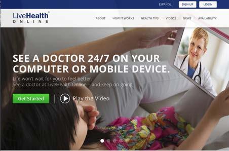 LiveHealth Online Get Healthy, Save a Copay, and See a Doctor Now!
