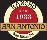 DONORS WELFARE PLAN RANCHO SAN ANTONIO BOYS HOME For over 75 years, Rancho San Antonio Boys Home has addressed contemporary