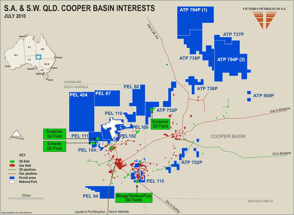 Growing Oil Production in the Cooper
