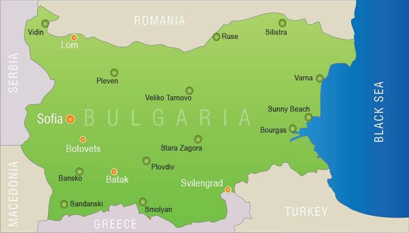 REAL ESTATE in Bulgaria Plot A : 4 land properties of