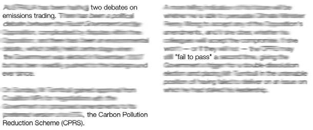 October 2009 Carbon Pollution