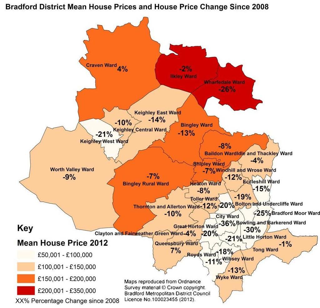 Chapter 6: Housing Bradford has just over 210,000 homes across the District, housing around 200,000 households.