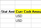 20. Enter the Budget Period in column U. This is the 4 digit year. For 2016-17, enter 2017. 21. Enter the Curr Code in column X, this will always be USD (US Dollars). 22.