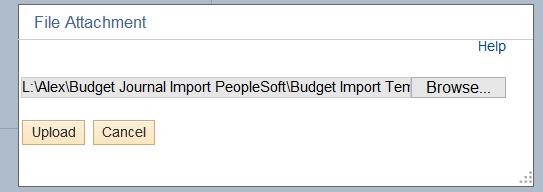 We will enter the name Budget_Import for this example. Once completed, click Add. 31.
