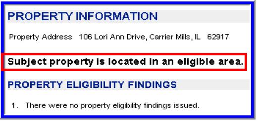 characteristics Property Information