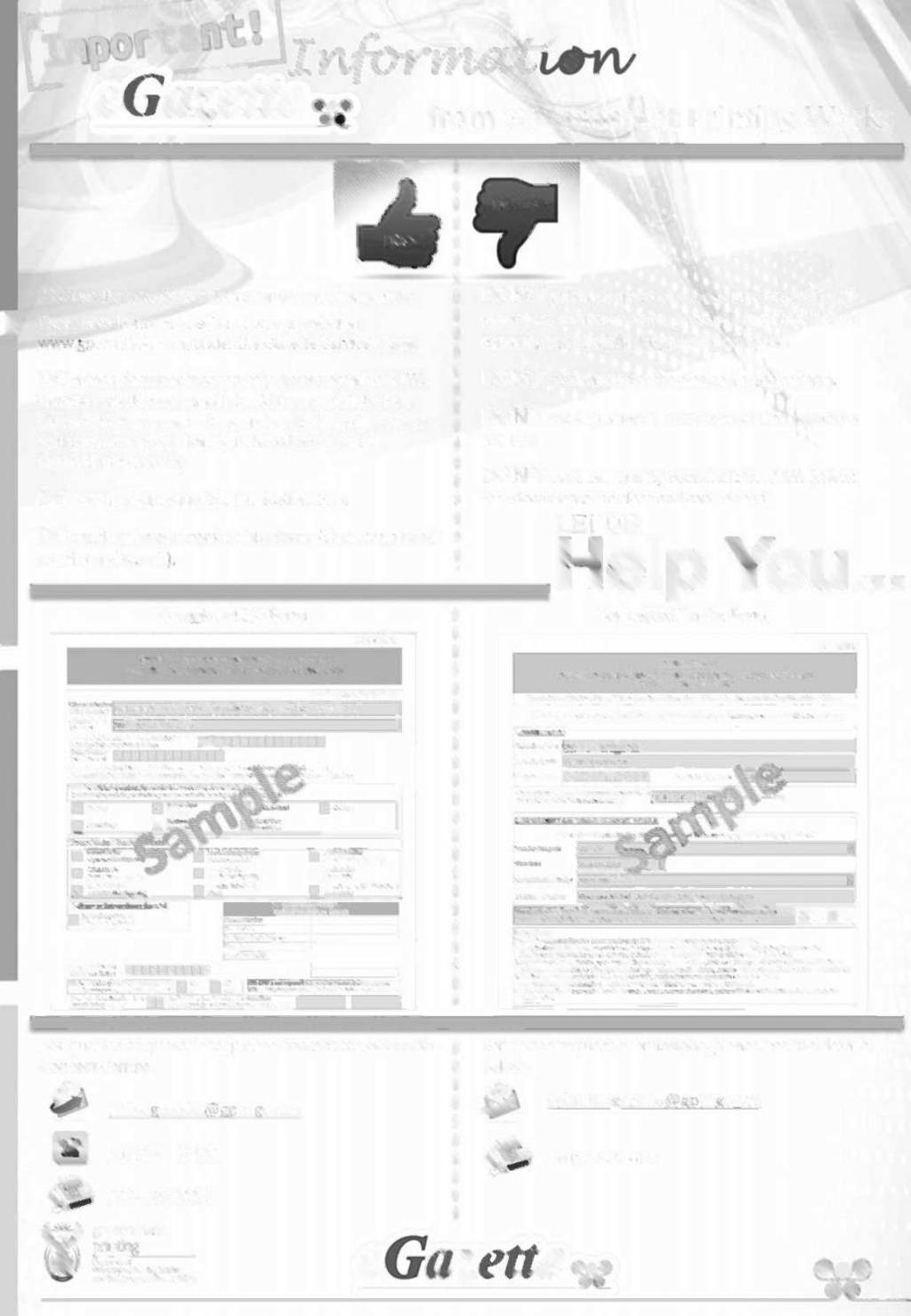 2 No. 2491 PROVINCIAL GAZETTE, 27 MARCH 2015 egazette I nitheittaruniev from Government Printing Works DON'TS DO use the new Adobe Forms for your notice request.