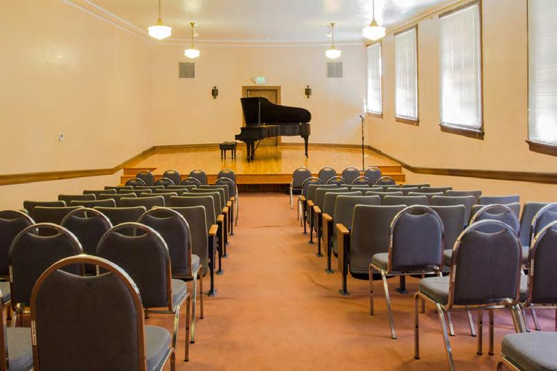 conferences 80 Seat Recital Hall Ideal for intimate