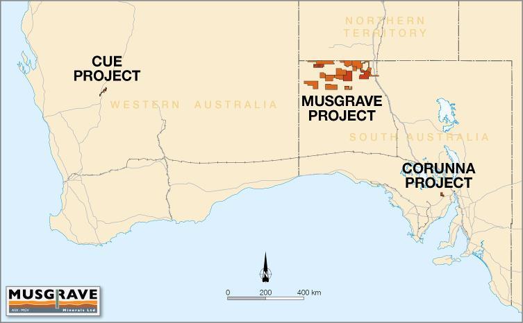 The Cue Project is subject to a Farm-In and Joint Venture Agreement with Silver Lake Resources Limited where Musgrave holds a 6 interest and has elected to increase its interest to 8.