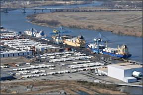 Port of Wilmington Full-service deep water port and marine terminal handling about 400