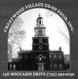 CRESTWOOD VILLAGE CO-OP FOUR, INC. 15 E MOCCASIN DRIVE WHITING, NJ 08759 PHONE (732) 350-0230 - FAX (732) 350-6930 To: All Crestwood Village 4 Certificate Holders & Residents Ref.