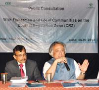 Media articles on the Coastal Regulation Zone (CRZ) Consultations held in Puri on 16 January, 2010 http://www.hinduonnet.com/2010/01/17/stories/2010011756170700.