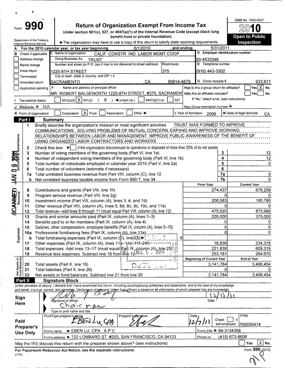 of tax-exempt status and copy of application for taxexempt