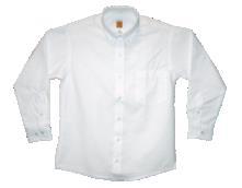 Shirt LS Oxford Button Down w/logo#18wf Boys