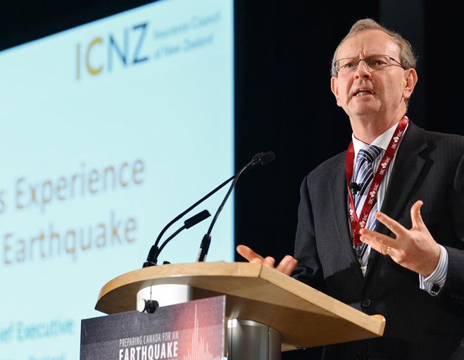 Steven Blaney Federal Minister of Public Safety and Emergency Preparedness, at IBC s national earthquake symposium in Vancouver, October 16, 2014 Hosting a groundbreaking symposium, Preparing Canada