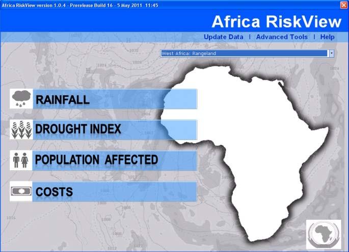 Africa RiskView: Technical Engine of ARC Africa RiskView is a software