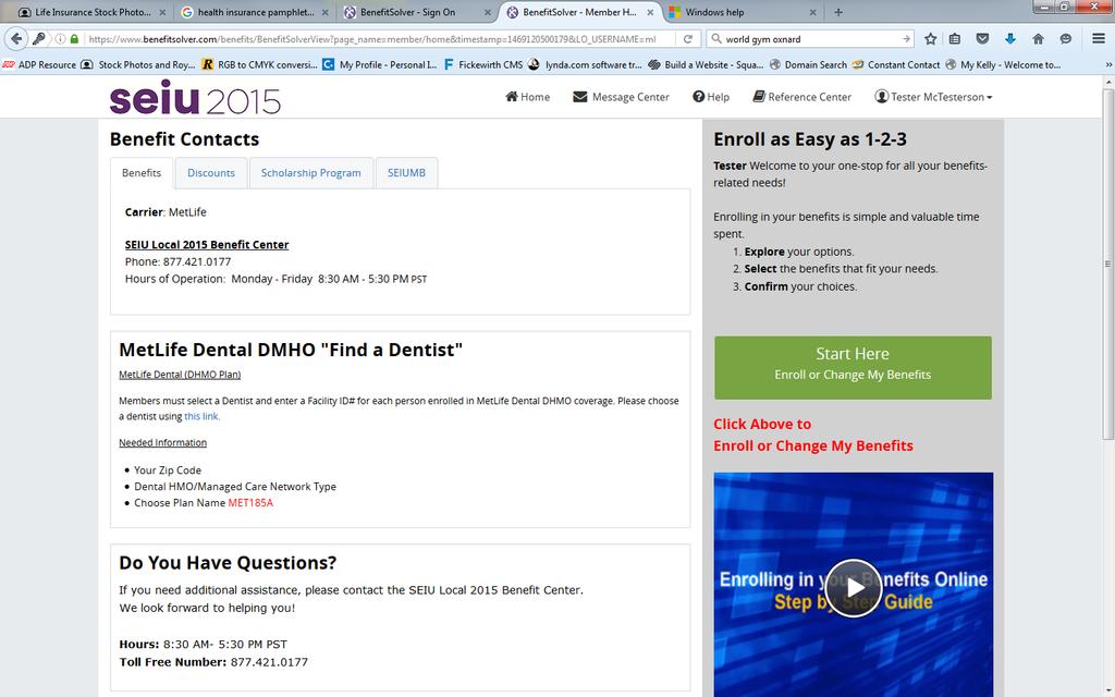 Step 2: Enter your SSN and DOB on the